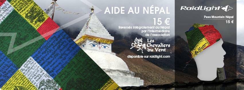 Soutien au Peuple Népalais, achetez un pass-mountain
