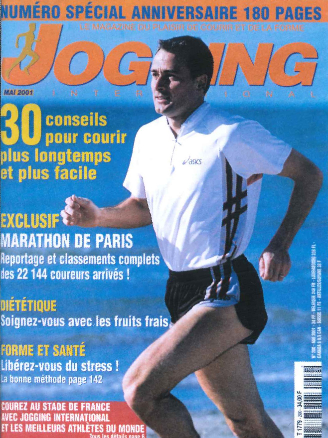 Couverture du magazine Jogging