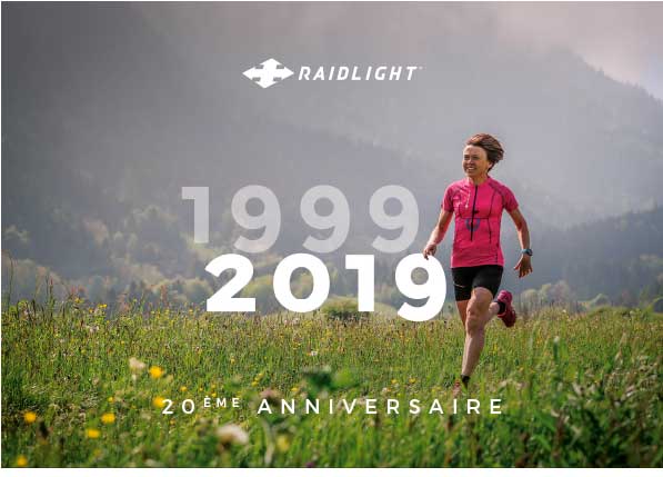 couverture de la brochure des 20 ans de Raidlight